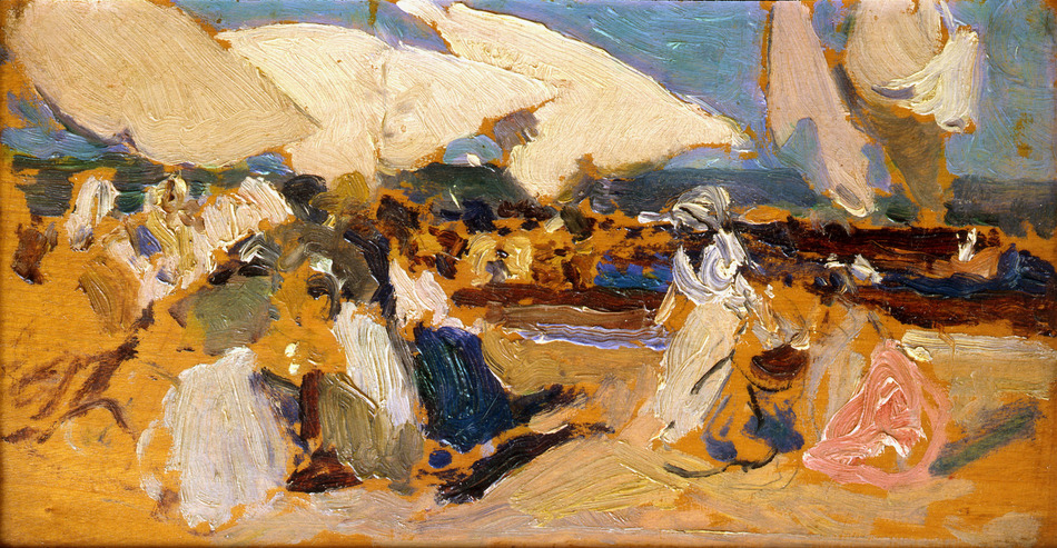 Playa de Valencia, c. 1903 by Joaquin Sorolla y Bastida (Spanish, 1863 - 1923)