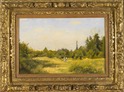 La Plaine d’Issy-les-Moulineaux, c. 1877-1880 by Stanislas Victor Edouard Lépine (French, 1835 - 1892)