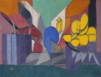 Nature Morte aux Fleurs Jaunes, 1956 by Jacques Villon (French, 1875 - 1963)