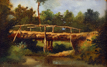 Le Pont by Léon Richet (French, 1847 - 1907)
