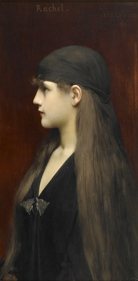 Rachel, 1888 by Jules-Joseph Lefebvre (French, 1834 - 1911)