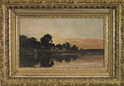 Sunset, Circa late 1860s by Charles François Daubigny (French, 1817 - 1878)