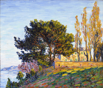 Effet de soleil couchant sur l’étang de Berre - Martigues, 1908 by Francis Picabia (French, 1878 - 1953)