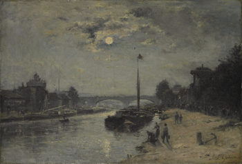 Ivry sur Seine by Stanislas Victor Edouard Lépine (French, 1835 - 1892)